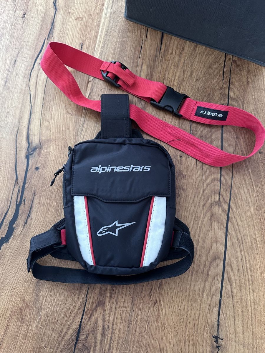 Borse: ALPINESTARS ACCESS BEINTASCHE SCHWARZ/ROT – Usato da Kriens venduto da Savas04 1