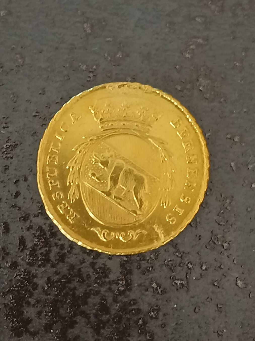 Tutti le monete: Bern Doppelduplone 1793, 15.117 g, Gold – Usato da Nottwil venduto da Dorje67