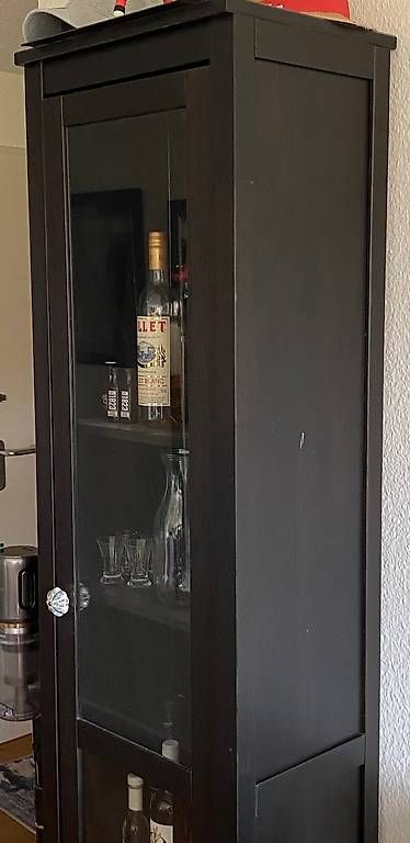 Vetrine: Vitrine schwarz mit Glastür – Usato da Hünenberg venduto da ste_78rv 1