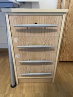 Korpus mit 4 Schubladen, gebraucht