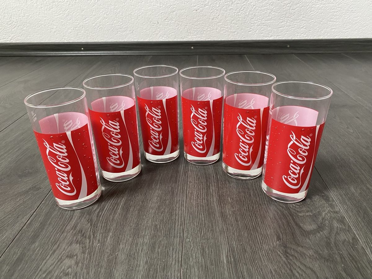 Coca-Cola Bicchieri: 6 Gläser von Coca-Cola 3dl – Nuovo (secondo la descrizione) da Hägglingen venduto da Karin0802