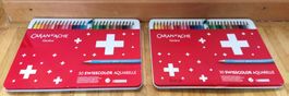 Caran d'Ache Geneve 2 leere Buntstiftkasten