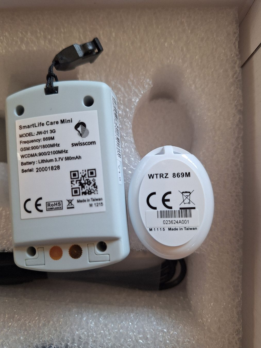SmartLife Care Sistemi d'allarme: Smartlife care mini – Nuovo e nell'imballaggio originale da Genolier venduto da Antoine30 3