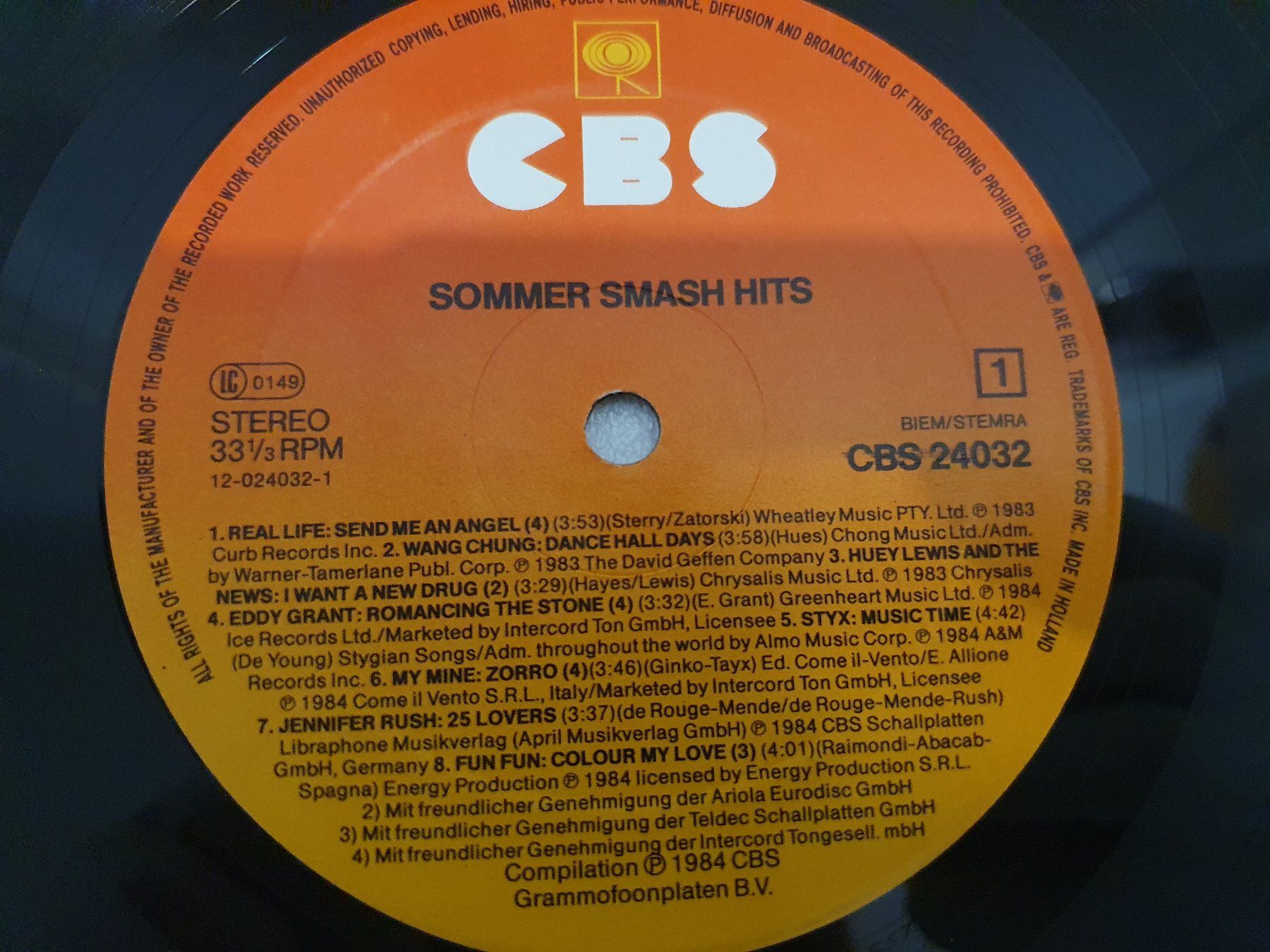 Dischi in vinile: Sommer Smash Hits – Usato da Uster venduto da Vinyl-Leidenschaft 5