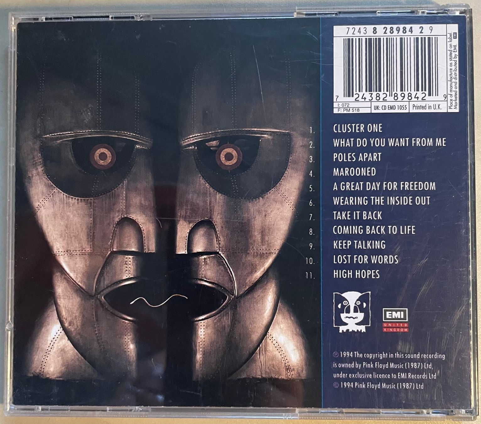 CD: Pink Floyd - The Division Bell – Usato da Brunnen venduto da Barfly5 1