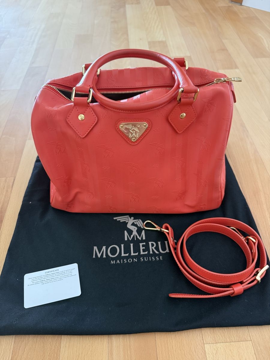 Maison Mollerus Taschen für Damen: Mollerus Tasche Orange  – Gebraucht aus Remetschwil von Ka95 6