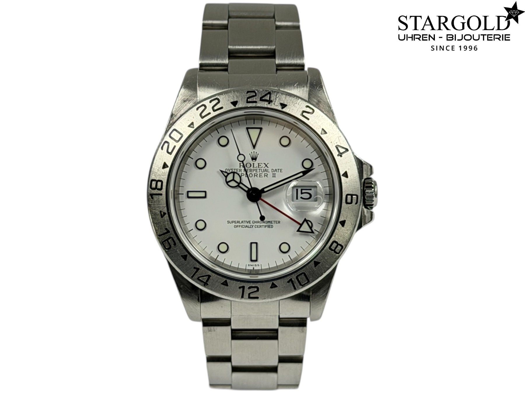 Rolex Orologi: Rolex Explorer II - 16570 – Usato da Zürich venduto da Stargold-Uhren