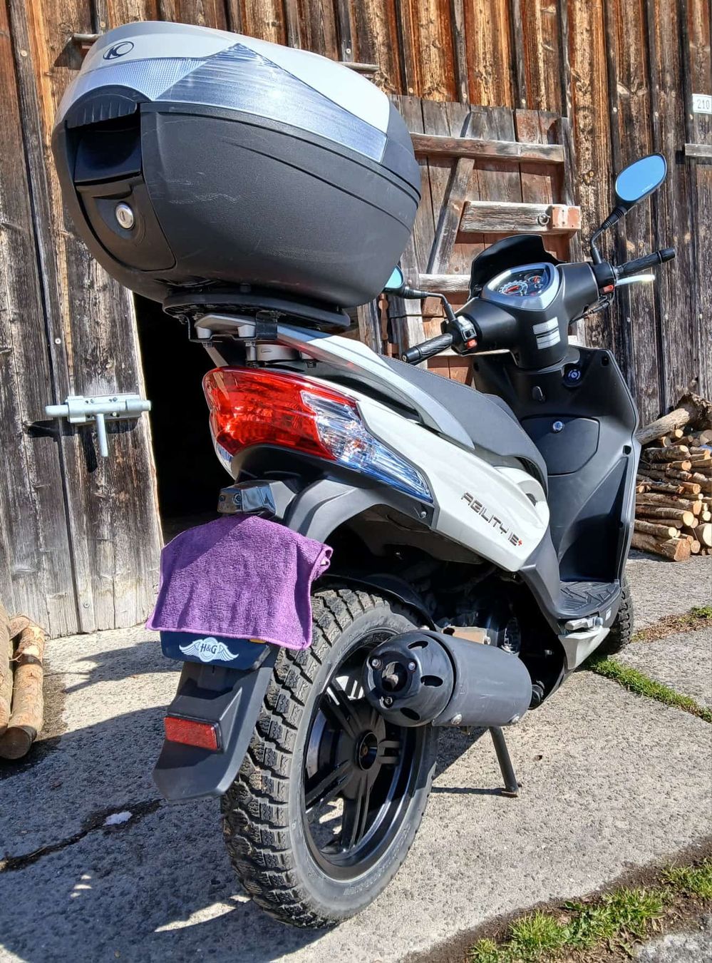 Kymco Strasse: Top neuwertige Occasion – Gebraucht aus Stein AR von strickstrack 2