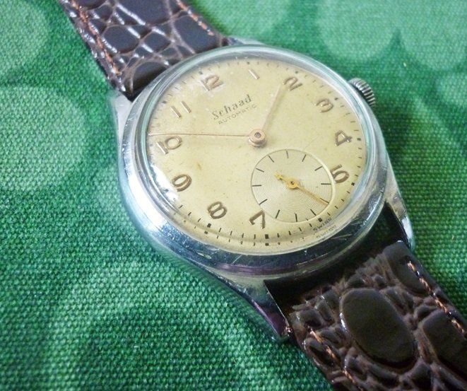 Orologi: Vintage Schaad - Automatic Uhr - Bumper - Hammerautomatic – Usato da Adliswil venduto da di_hans