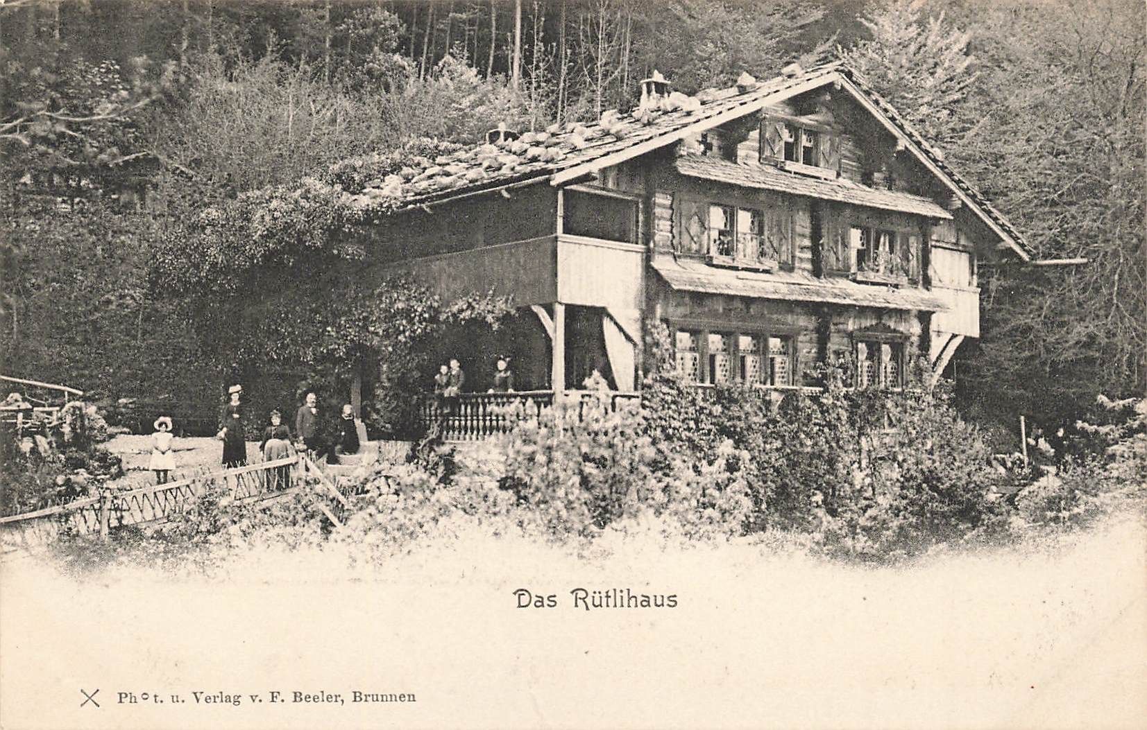 Ansichtskarten: Das Rütlihaus scelisberg anime – Gebraucht aus Biasca von Blenio71