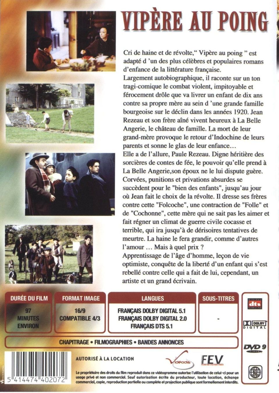 Tutti i DVDs: DVD - Vipère au poing (2004) – Nuovo (secondo la descrizione) da Lausanne venduto da pipo_2017 2