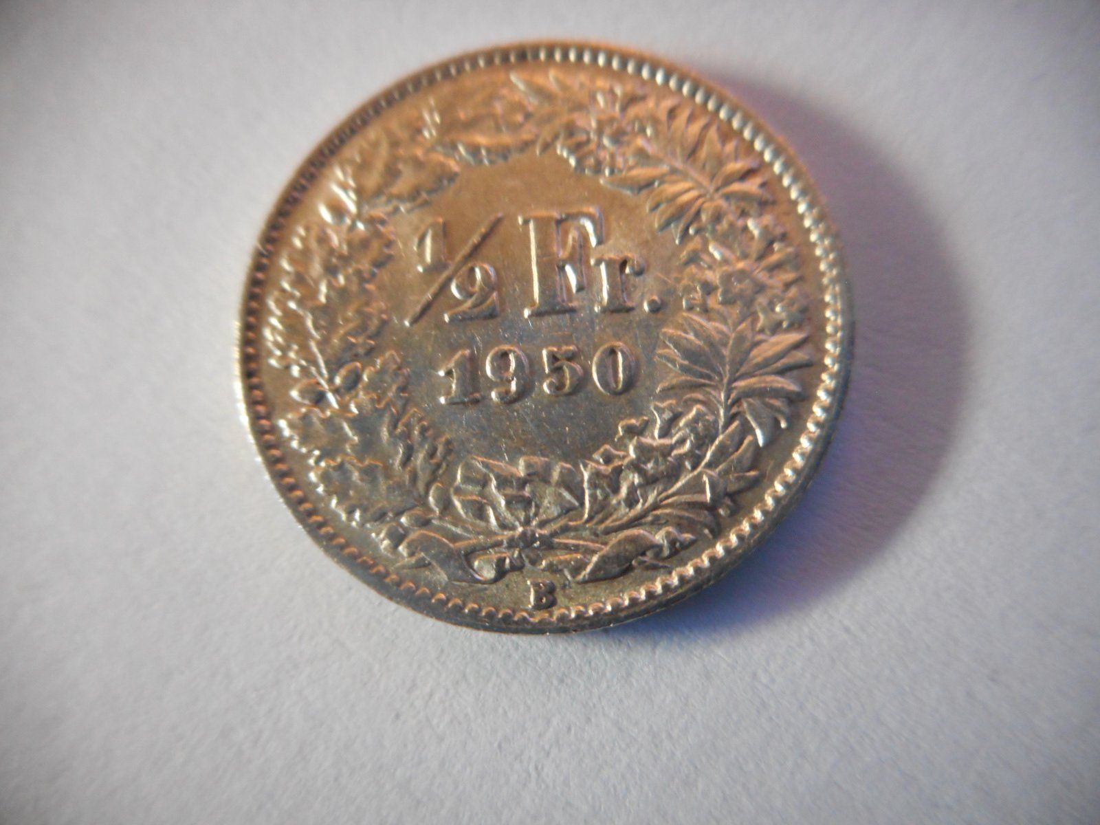 Tutti le monete: 50 Rp. 1950 silber – Usato da Kriegstetten venduto da pizlad2010