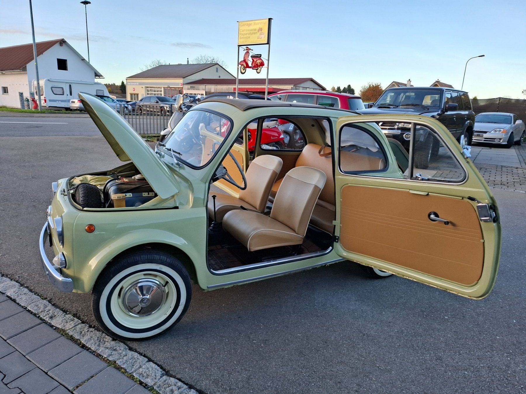 Fiat Automobili: Fiat 500 D trasformabile - Cabrio – Usato da Hefenhofen venduto da Garage_Barone 4