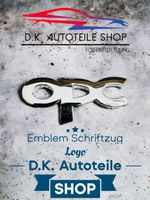 Opel OPC Emblem Schriftzug Logo aus Metall NEU Chrom Neu