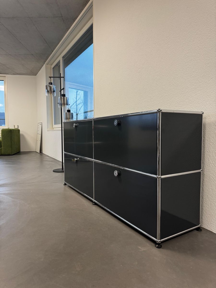 USM Kommoden: USM Haller Sideboard 2x2 Anthrazitgrau Q2 Inklusive Lieferun – Gebraucht aus Balsthal von Designhaus.Schmitt 1