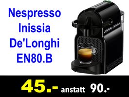 🔴  Nespresso Inissia Kaffeemaschine De'Longhi /444B