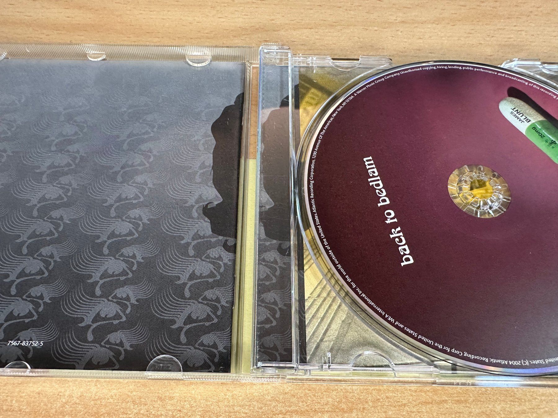 CD: P4 James Blunt – Back To Bedlam – Usato da Rikon im Tösstal venduto da Alpenmutz 2