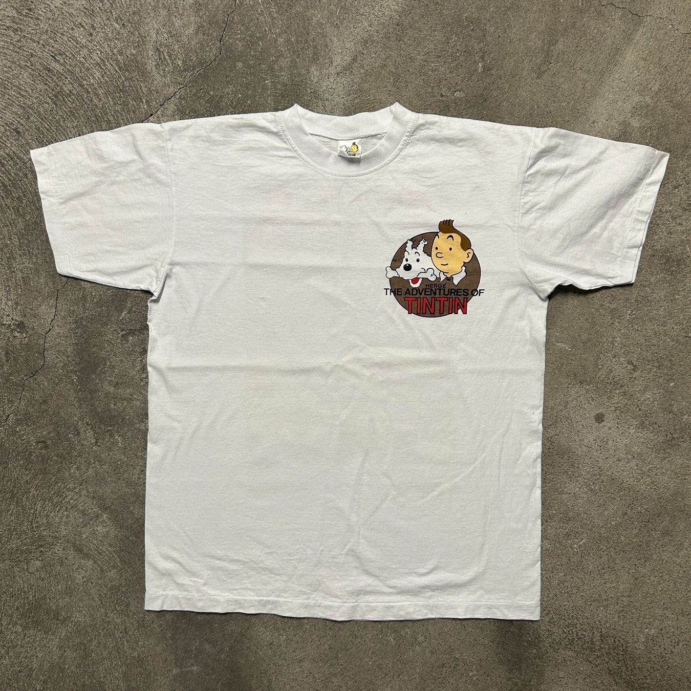 T-shirt: Vintage 90s Tintin – Usato da Genève venduto da vintage_clothing 2