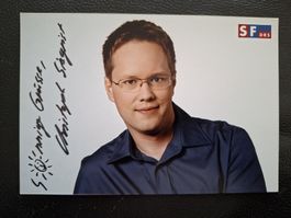 Christoph Siegrist SRF Meteo Autogramnkarte