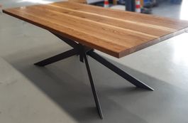Esstisch massivholz 220x100x76 Eiche