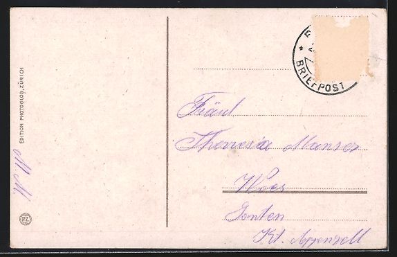 Cartoline postali: Künstler-AK Rorschach, Hotel Schiff – Usato da Berlin venduto da bartko-reher 1