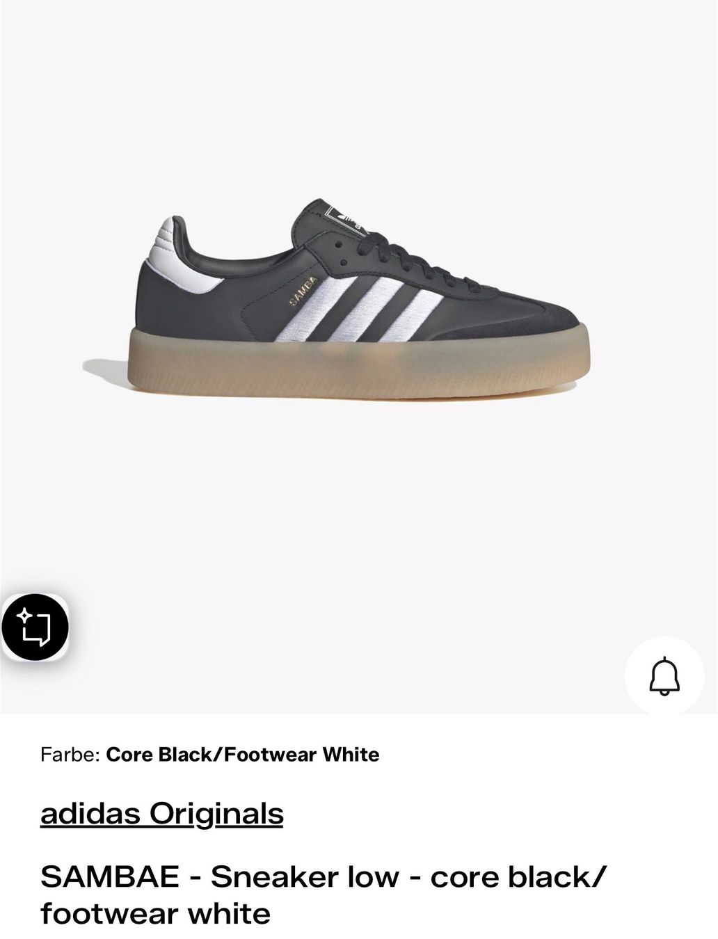 Scarpe da uomo: Adidas Sambae Plateau, Grösse 40 2/3 – Usato da Zürich venduto da lea_s_97