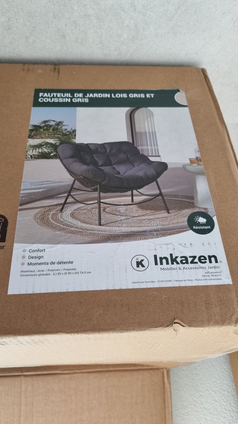 Poltrone: Fauteuil d'extérieur – Nuovo e nell'imballaggio originale da Riaz venduto da emi_m8hr 1