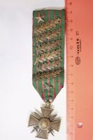 Croix de guerre 14-18  6 palmes 2 citations