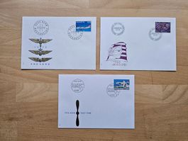 Flugpost FDC F47-F49