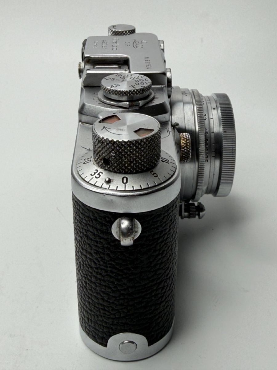Leica Fotocamera: Leitz Leica IIIf & Summitar 5cm & Tasche – Usato da zuchwil venduto da solotin74 3