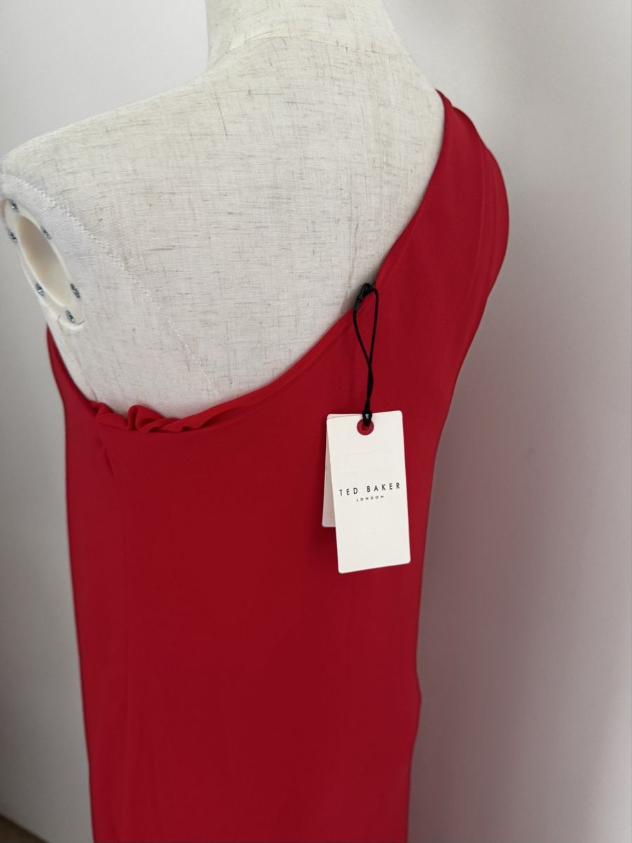 Ted Baker Robes: Ted Baker AISLI One-Shoulder Maxikleid Rot Gr. 1   – Neuf avec emballage d'origine à Zürich par di_archive 9