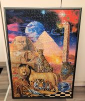 Puzzlebild gerahmt