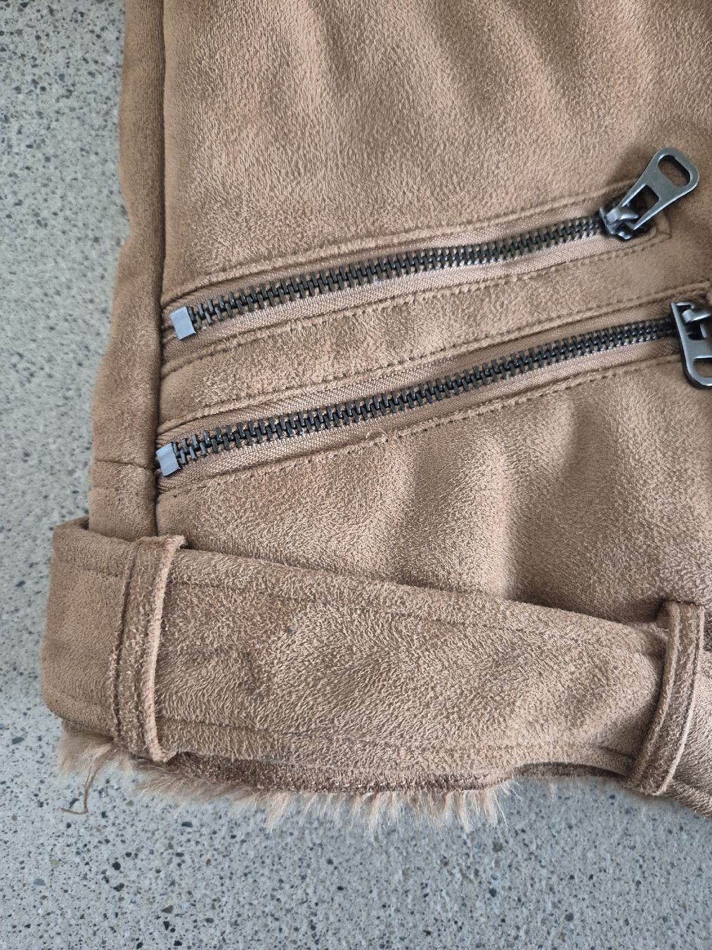 Pimkie Giacche & Cappotti: Kunstleder Pilotenjacke mit Teddyfell – Usato da Schlieren venduto da nat_76vd 4
