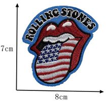 Patch für Kleidung 181 – ROLLING STONES – 8 x 7 cm