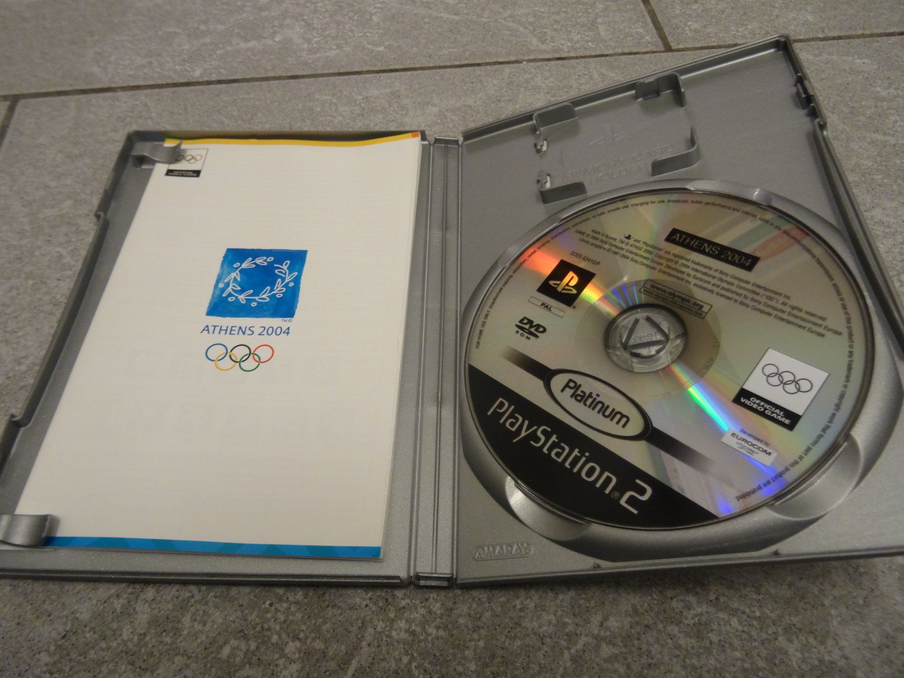 Sony Spiele: Playstation 2 PS2 - Athens 2004 Platinum – Gebraucht aus Olten von Disc-Ausverkauf 1