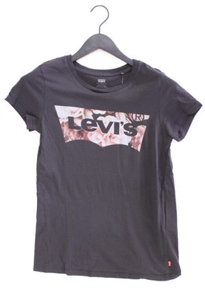 Levi's Printshirt Gr. XS Kurzarm grau