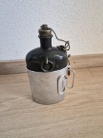 Gourde armée suisse MZ52 JE72 aluminium état utilisé