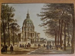 Alte Ansichtskarte Paris Invalidendom 1984 frankiert.