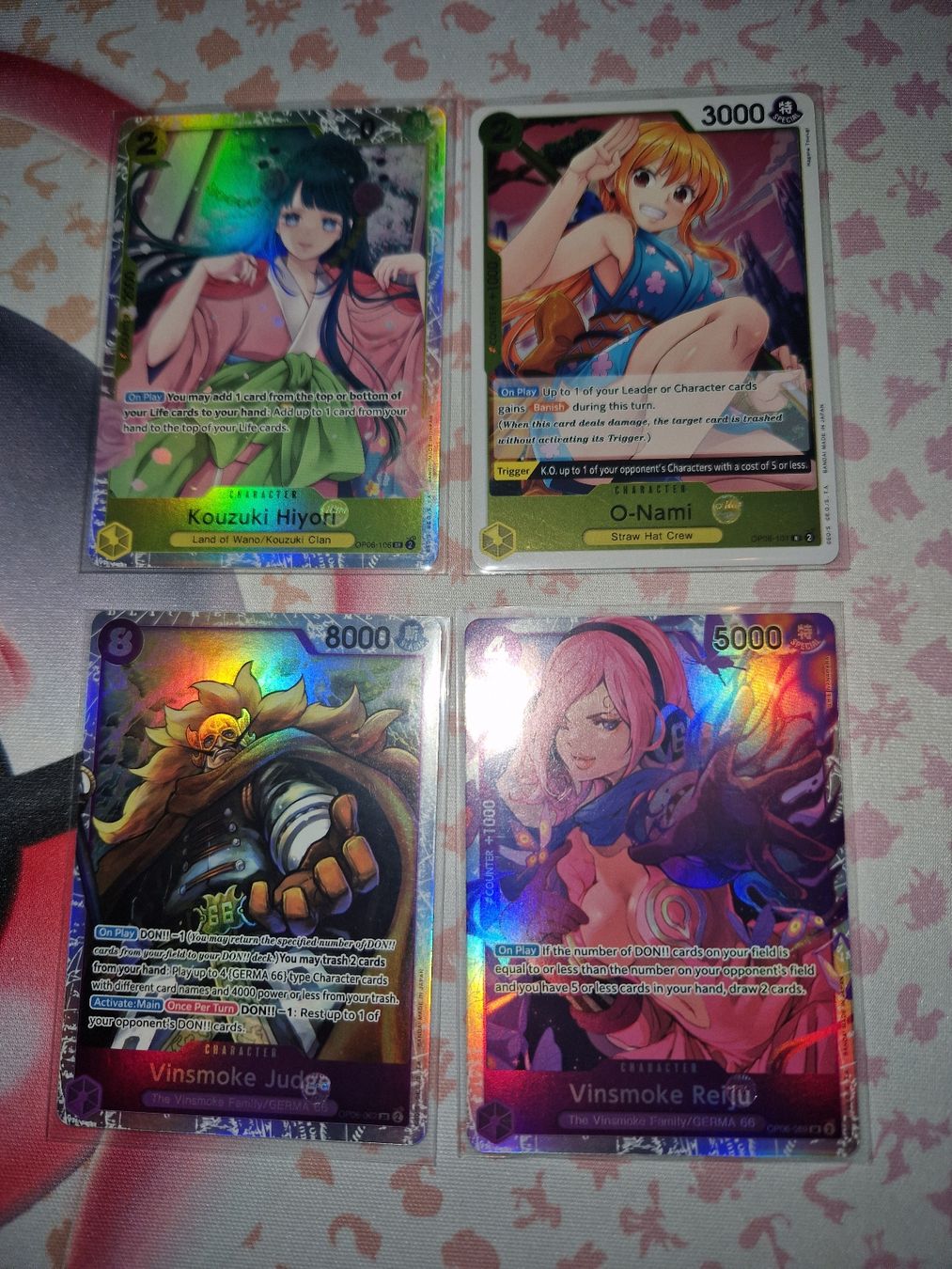Bandai Sammelbilder & Trading cards: One Piece Karten EN, JP, EN – Neu (gemäss Beschreibung) aus Wangen b. Olten von shlem 3