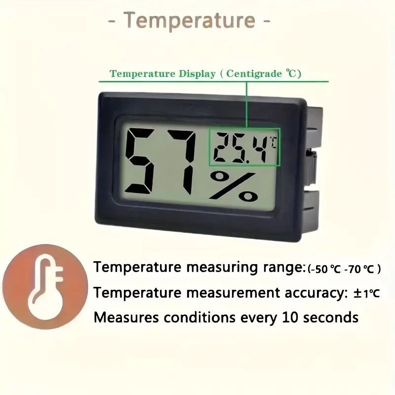Altro per la casa: Digital Thermometer Hygrometer, klein & präzise – Nuovo e nell'imballaggio originale da Wettingen venduto da Chnoelleli 2