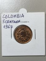 Colombie - 5 centimes - 1967