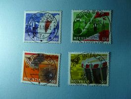 2010  Brauchtum Schweiz 1344-1347 ET Vollstempel ORT