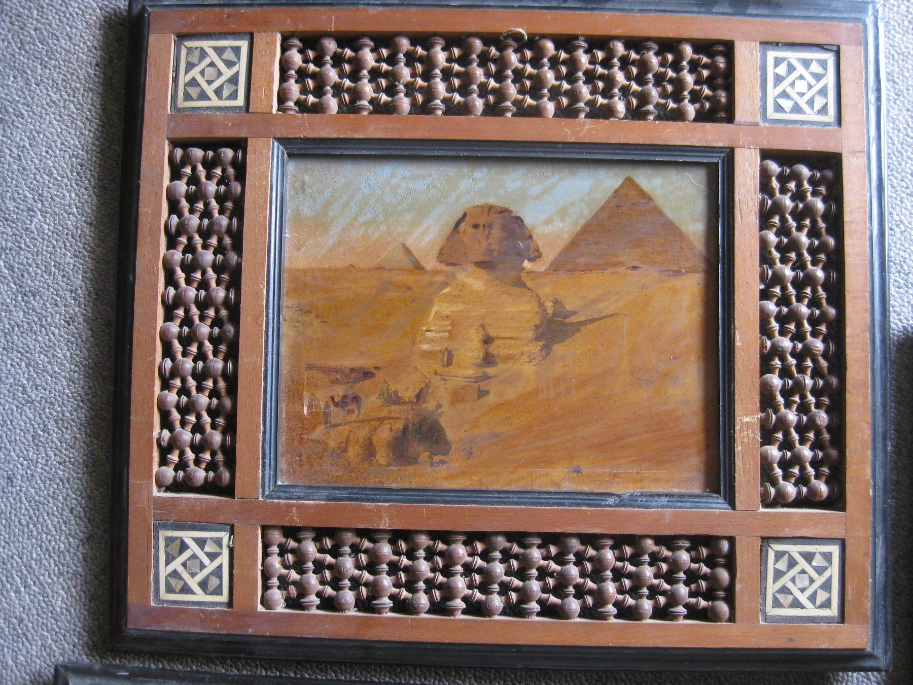 Gemälde: Gemälde ÄGYPTEN, 3 Stück – Gebraucht aus heimberg von wunderplunder01 5