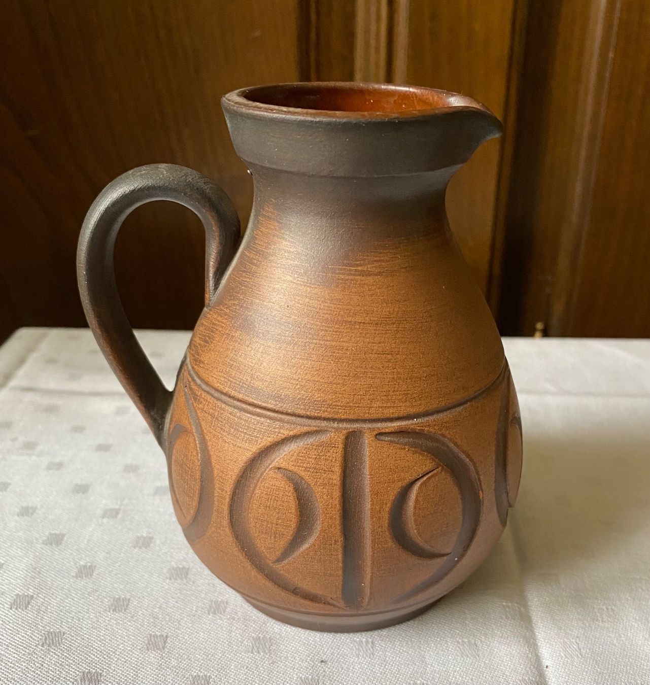 Caraffe: Pichet de Frick céramique Suisse – Usato da Bussigny venduto da jotryfs 2
