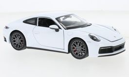 Porsche 911 / 992 Carrera 4S seit 2019 weiss  1:24 von Welly
