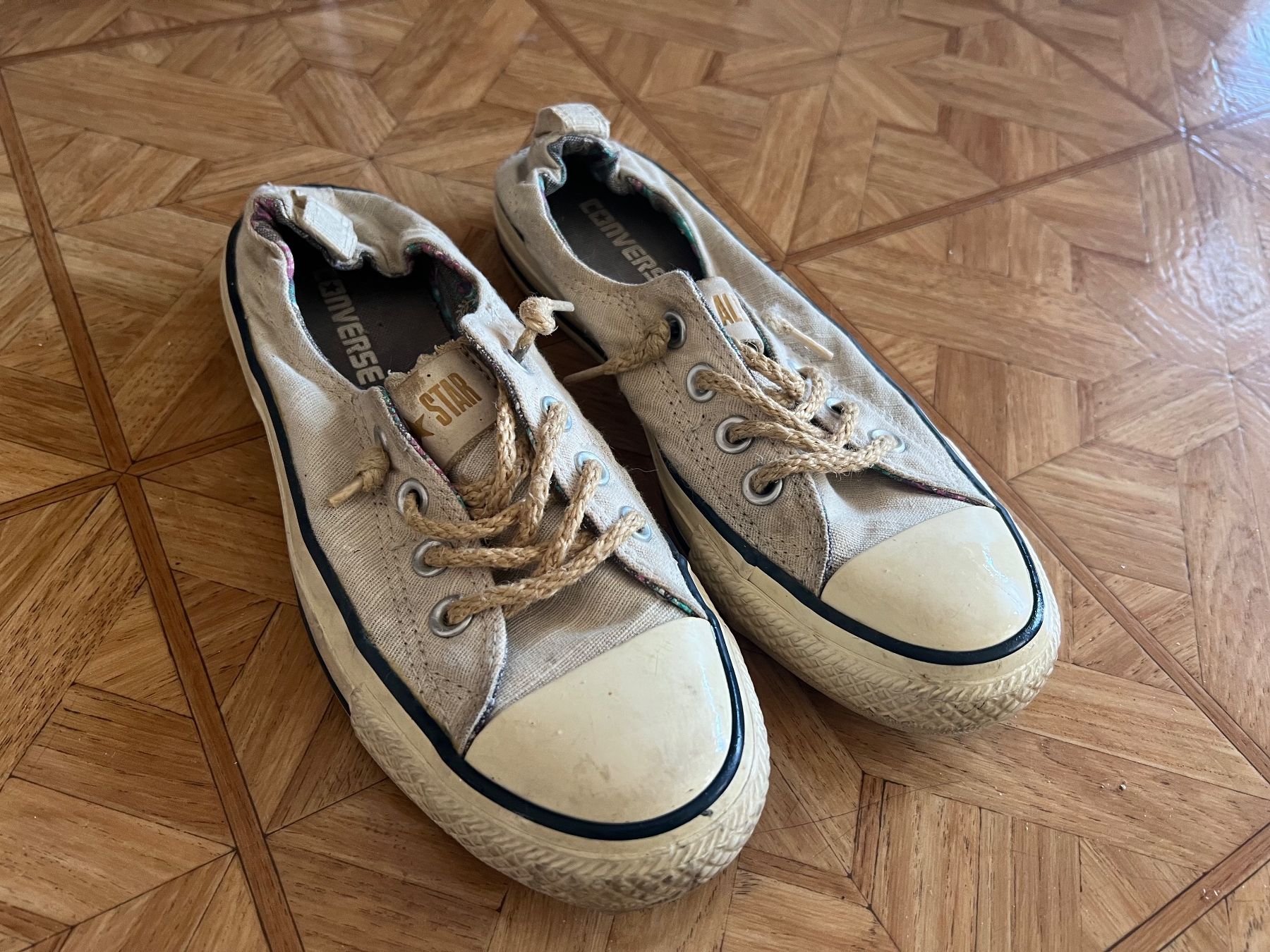Converse Scarpe da donna: Converse All Star, low, beige, Grösse 38 – Usato da Chiasso venduto da ludi_a6 2