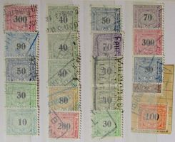 SWITZERLAND: Lot de timbres ferroviaires, O