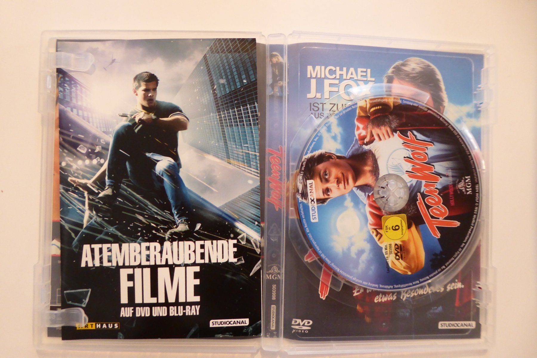 Tutti i DVDs: DVD Teen Wolf  Michael J Fox – Usato da Allschwil venduto da Summelsarium 3