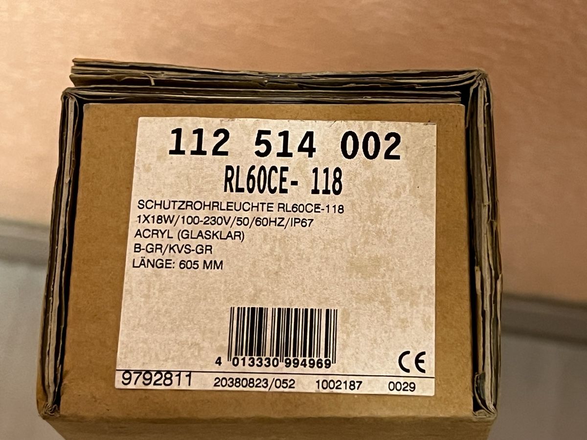 Lampade: WALDMANN  Lampe RL60CE-118 Neuf – Nuovo e nell'imballaggio originale da Bassecourt venduto da 59.00chf 5