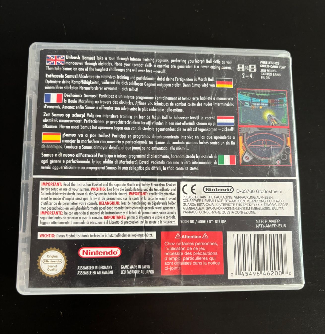 Nintendo Giochi: Metroid Prime Hunters First Hunt Nintendo DS – Usato da Zürich venduto da Dororo 1